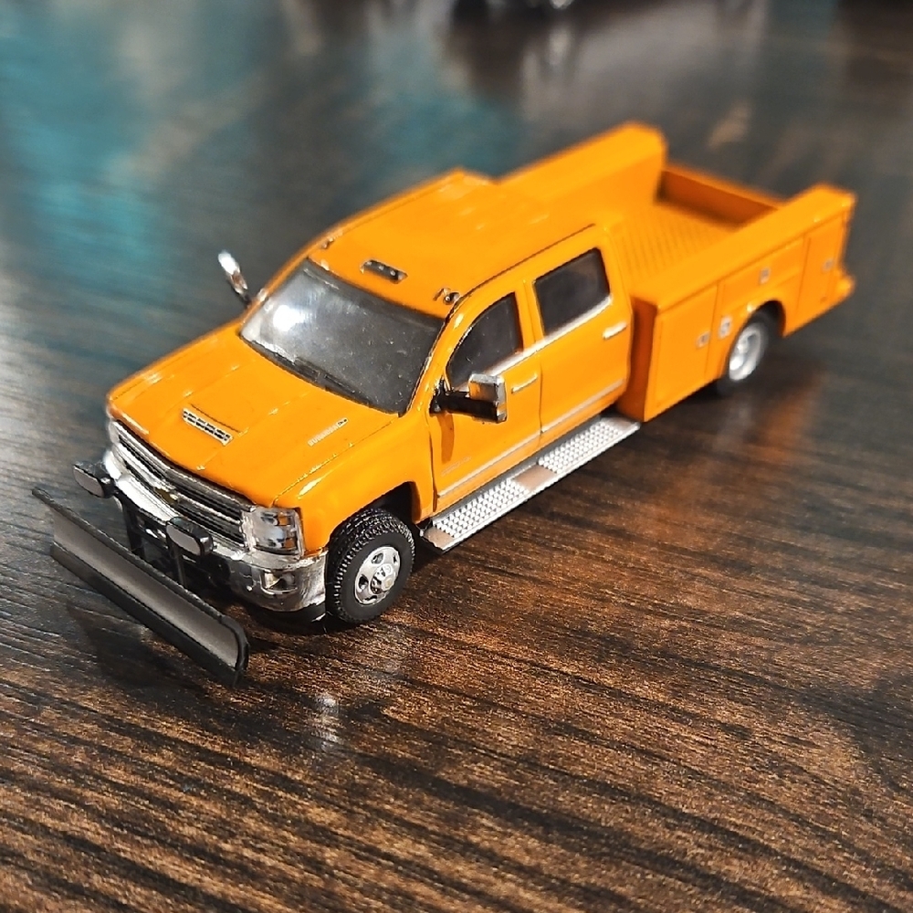 Orange Toy Truck